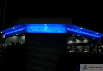 Неонова вивіска Paloma.