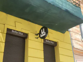 Торцева вивіска/касетон з композиту, світлова