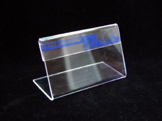 Пластикові підставки, таблички, цінники