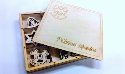 Лазерна різка та гравірування дерева, шпону