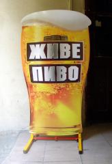 Штендери, таблички складної форми