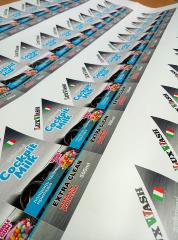 Друк на самоклеючій плівці